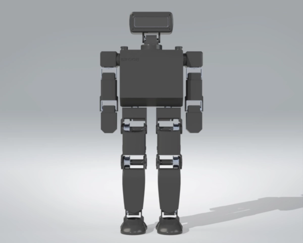 ERGOS humanoid CAD, drag to rotate